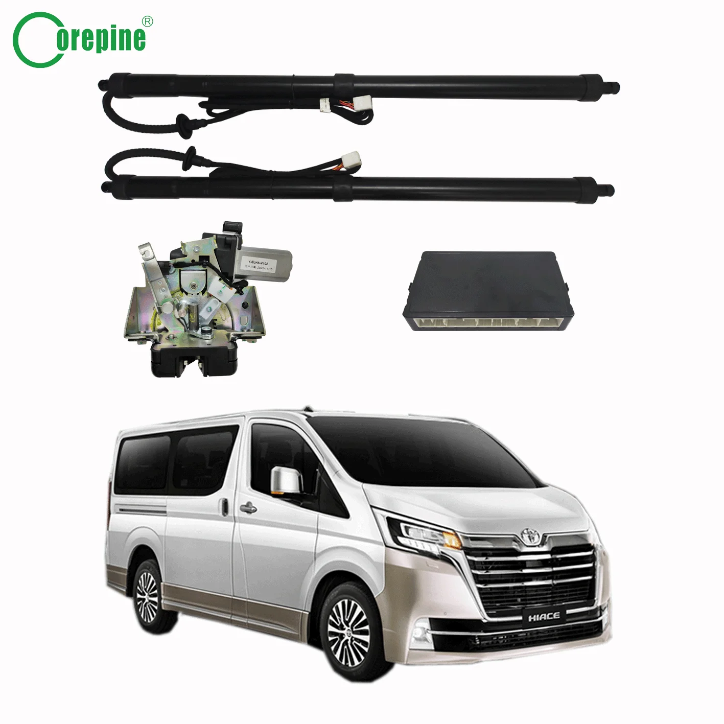 Smart Electric Power Automatic Car Tailgate Lift System Kit New Condition for 2023 Toyota Hiace 300 Low Roof (RHD)