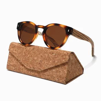 2024 Handmade CE UV400 sunglasses  Retro stylish  Customize Mens Eco Bamboo Wooden Shades  Polarized WoodSunglasses