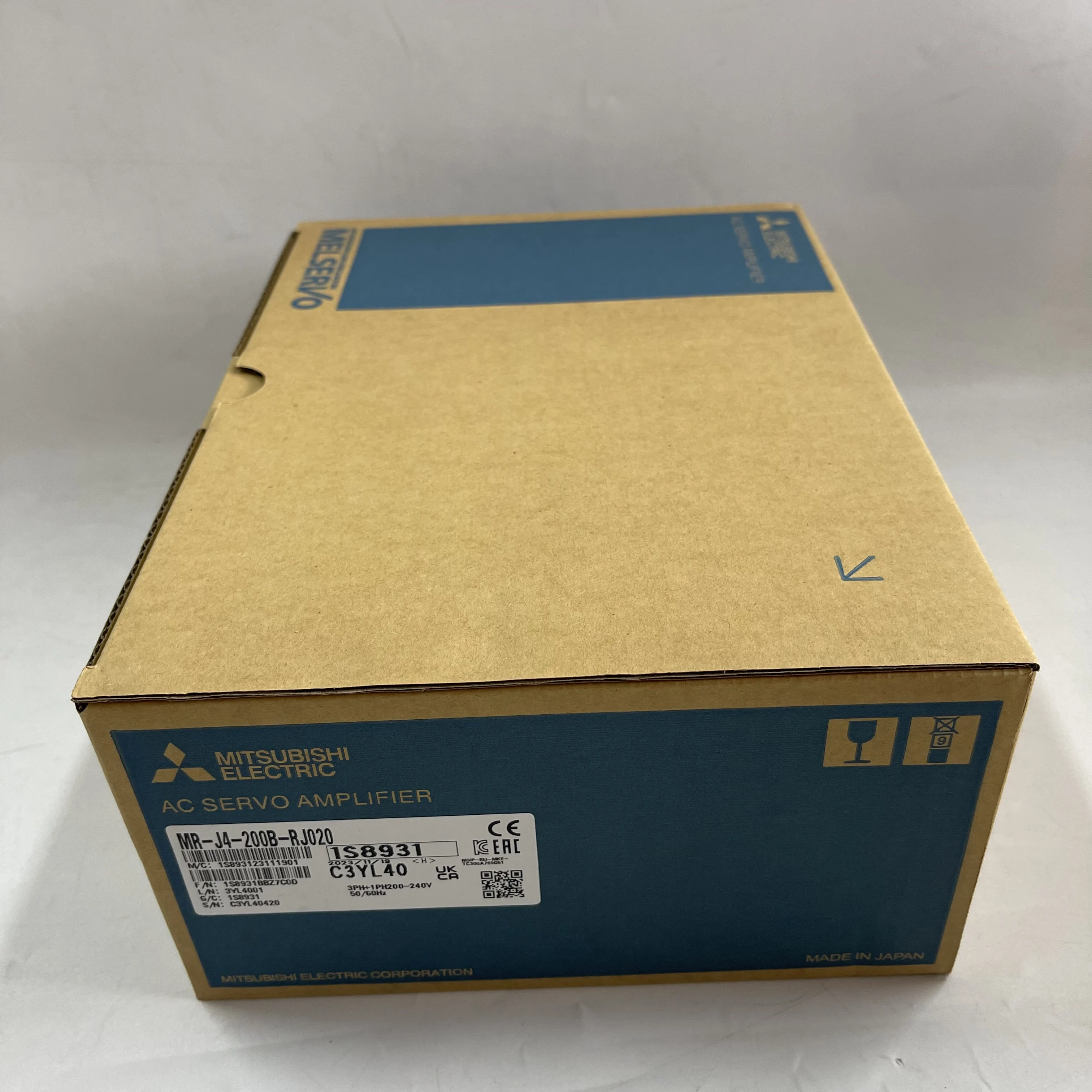 Mitsubishi AC Servo Amplifier MR-J4-200B-RJ020 Mitsubishi AC Servo Amplifier MR-J4-200B-RJ020