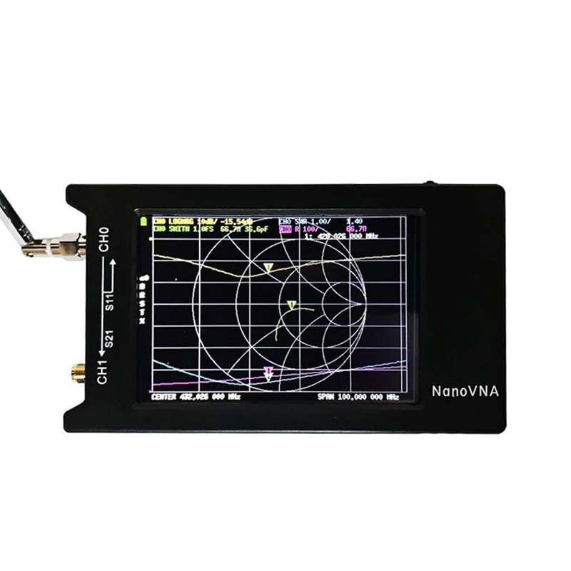 Nanovna 10khz-1.5ghz Vector Network Analyzer Short Wave Hf Vhf Uhf ...