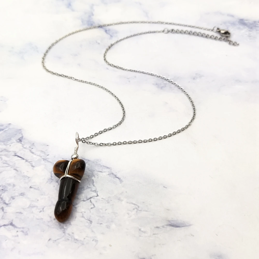 penisペンダント❹ Amazon.com: Sterling silver penis chain with natural