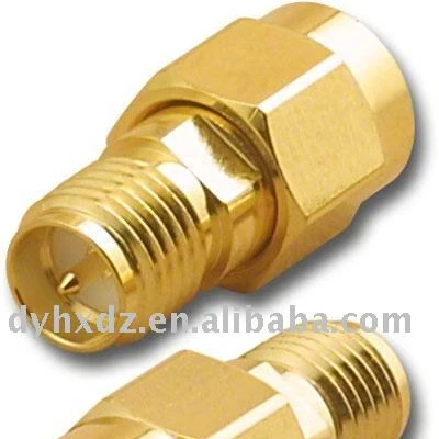 Reverse Polarity SMA Female to SMA Male Adaptor