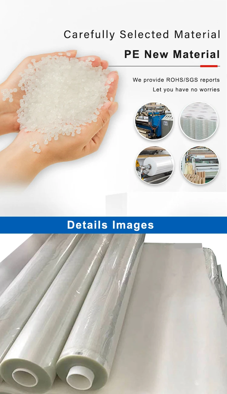 Custom Clear Pof Heat Shrink Film Roll Bag Pe Pvc Printed Logo