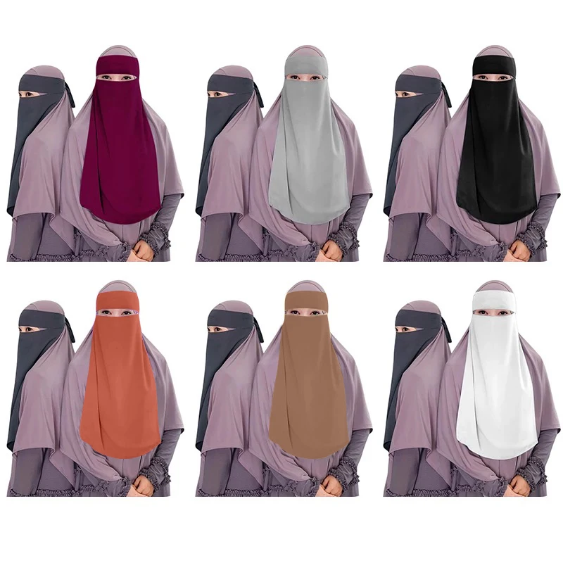 Solid Color Mid Length Niqab Design Latest Muslim Fashion Chiffon Muslim Scarf Women Hijab Khimar Jilbab - Buy Muslim Scarf Women Hijab,Malaysian Chiffon Hijab Accessories Muslim Khimar Jilbab,Latest Muslim Fashion Veils And Solid Color Mid Length Niqab Design Latest Muslim Fashion Chiffon Muslim Scarf Women Hijab Khimar Jilbab - Buy Muslim Scarf Women Hijab,Malaysian Chiffon Hijab Accessories Muslim Khimar Jilbab,Latest Muslim Fashion Veils And