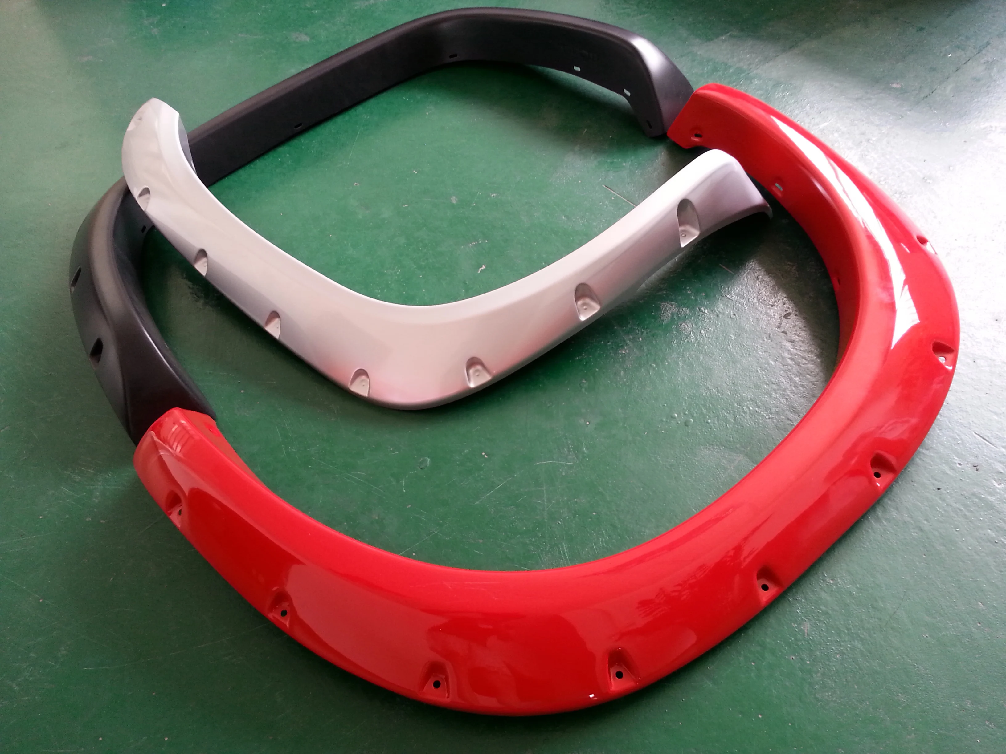 Высокое качество Oem части кузова автомобиля пластиковое колесо арки крыло вспышки 14-17 Chevy silverado 1500 короткая кровать