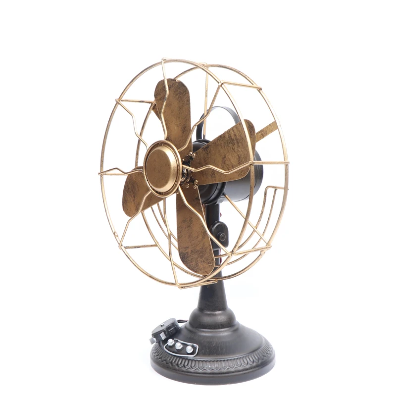 Antique Iron Fan, Metal, TM2020221017-10 - detail 2