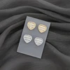 yellow-heart earring