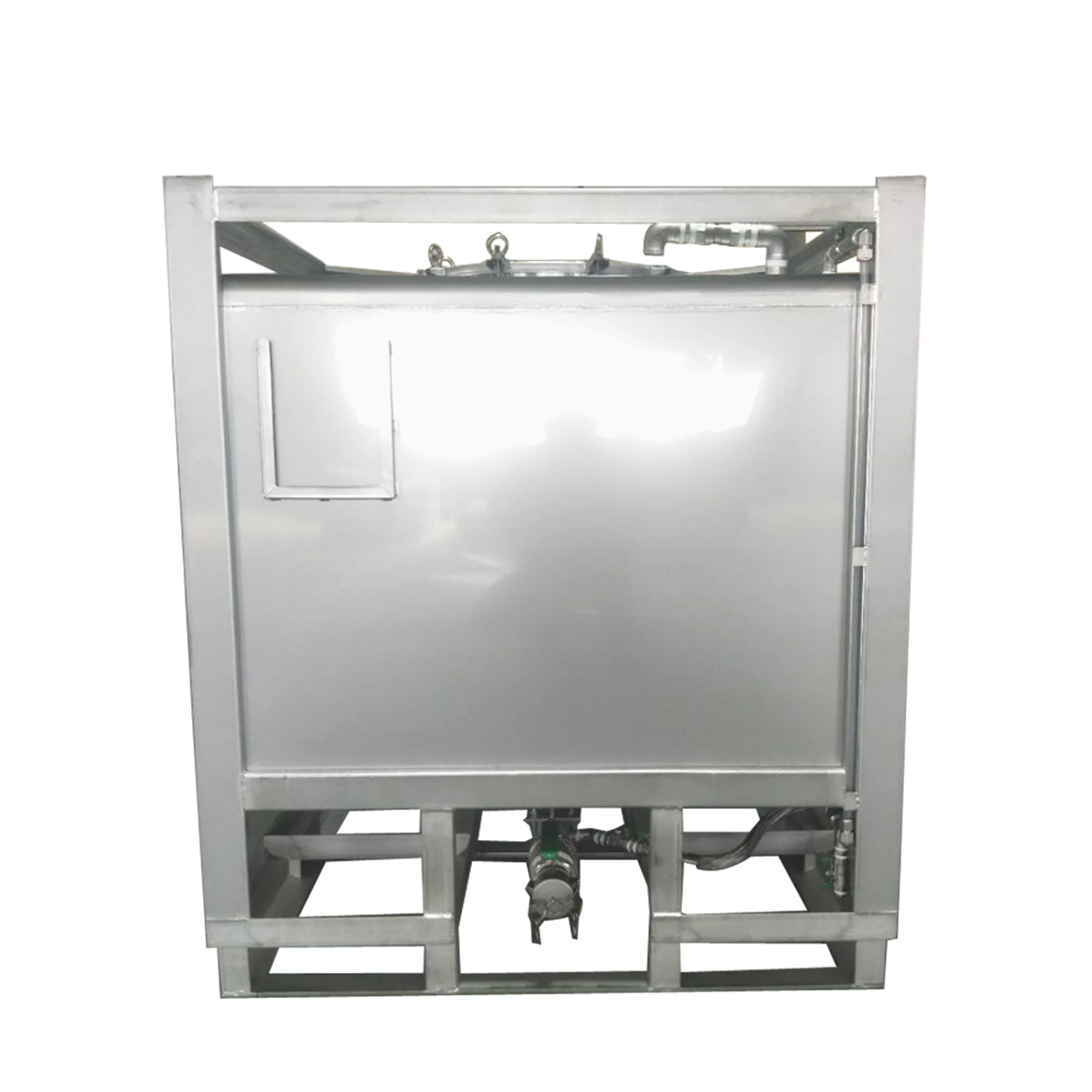 Китайские Контейнеры из нержавеющей стали SS304/SS316L 1000L IBC для хранения химических