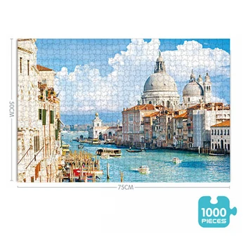 Tomax Puzzle „Venedig Mit Grand Canal“ – 1000 Teile, Fertig 50x75 Cm