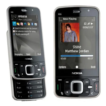 for nokia N96 mobile phone Original 3G 5MP Wifi Keyboard unlocked phone