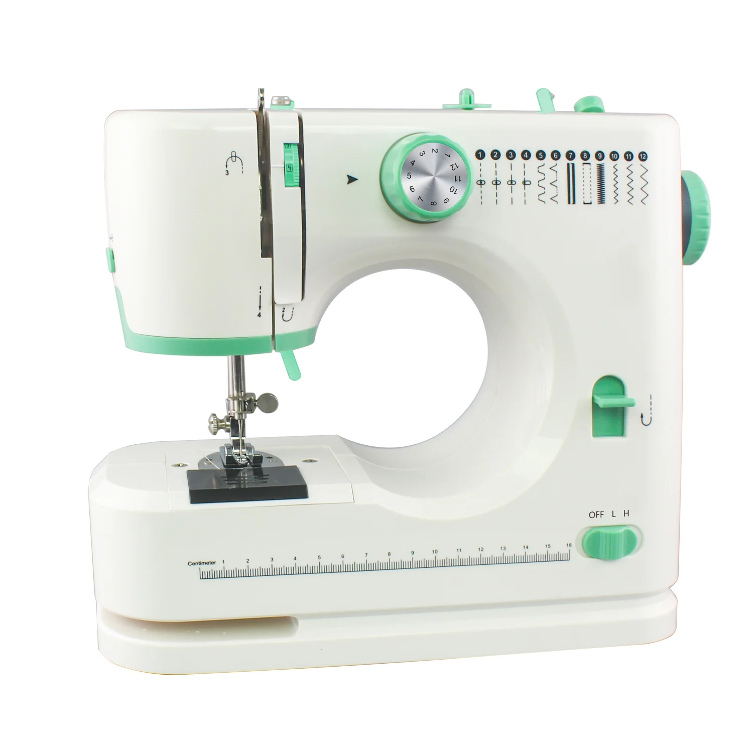 Mini Portable Electric Sewing Machine for Household FHSM-520 Sewing Maquina De Coser Factory Price