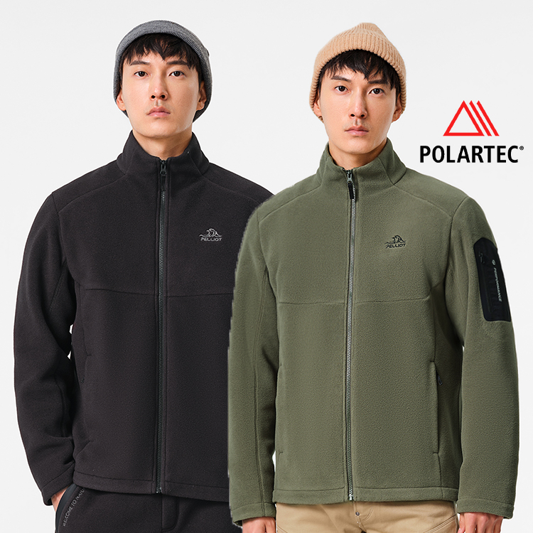 極美品 BRIEFING MENS POLARTEC FLEECE JACKET PELLIOT Polartec Fleece Jacket - Warm, Breathable, and Eco