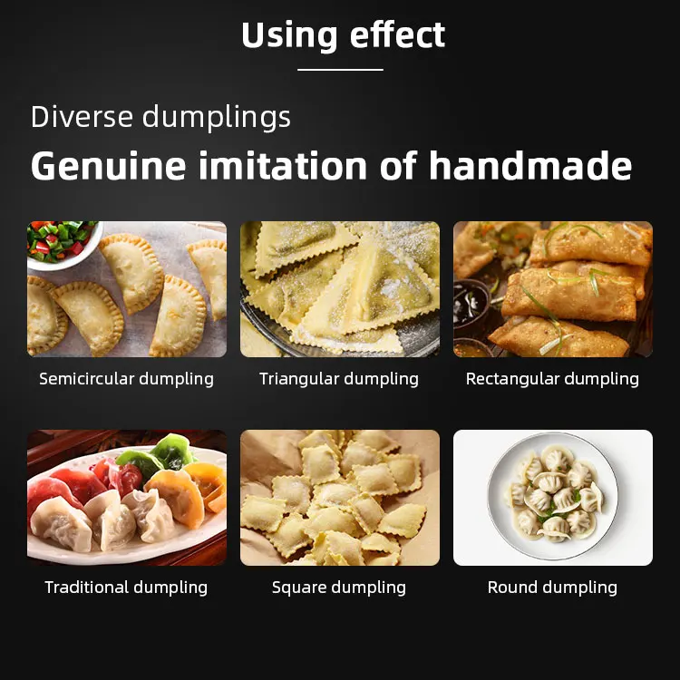 Automatic all in one dumpling forming machine automatic dumpling maker machines to make empanadas  for home