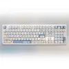 คีย์บอร์ด White-F108 + คีย์แคป M-OA Blue Cat