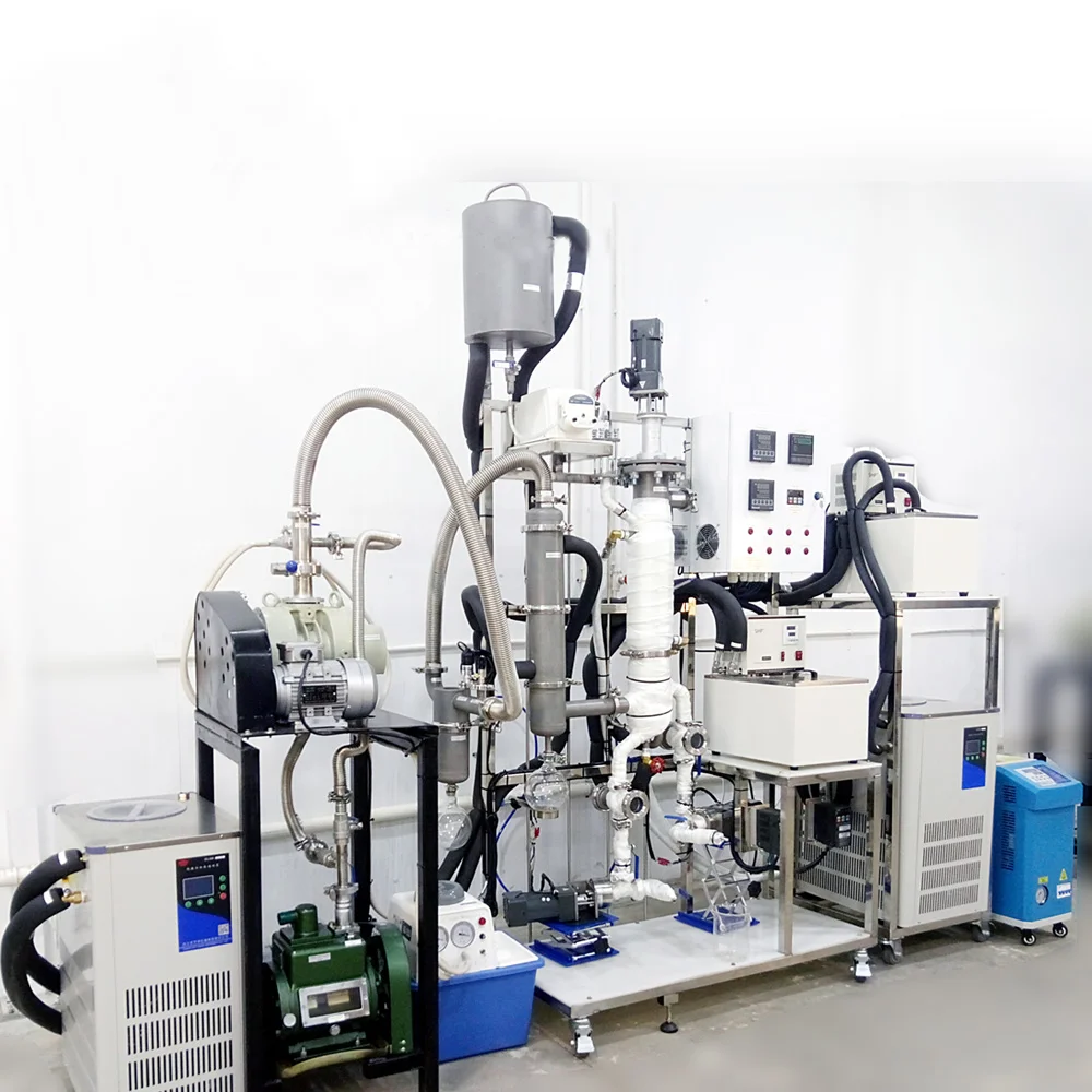 Extraction Equipment Short Path Distillation Unit Distillate Oil Extract Equipment