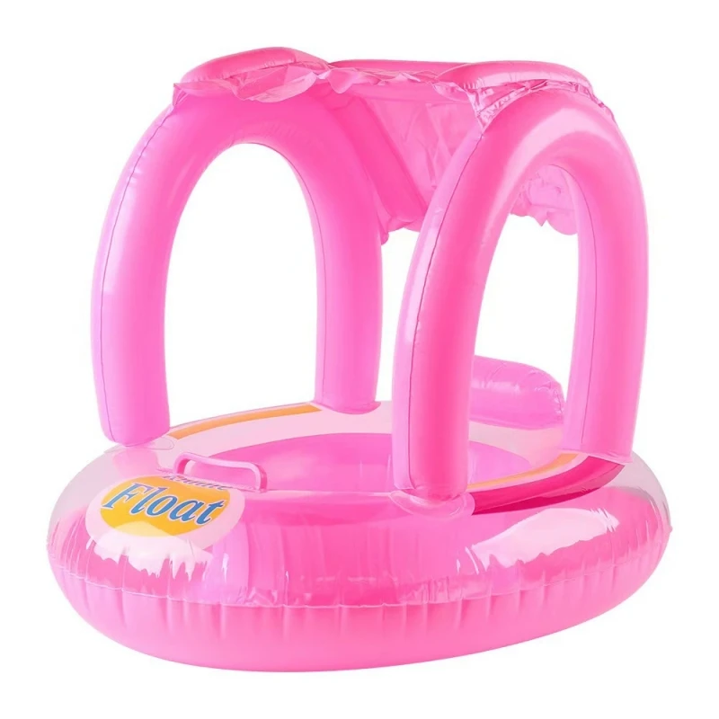 Flotador Inflable Para Bebés Con Asiento – Anillo De Natación De PVC Seguro, Para Niños De 6 A 36 Meses, Con Asas Y Cuerda