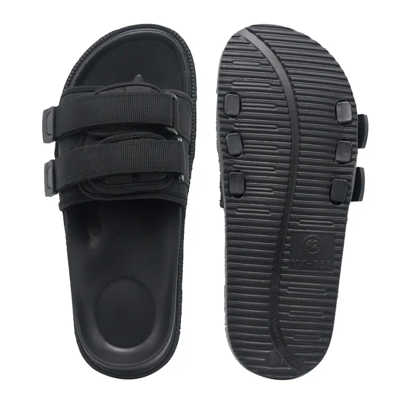 2019 Summer Latest Design Custom Slippers Antiskid EVA Adjustable Slide Palm Slipper Man