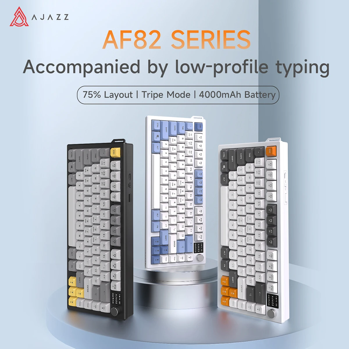 Ajazz AF82 Series Wired Mechanical Keyboard - Gaming & Multimedia