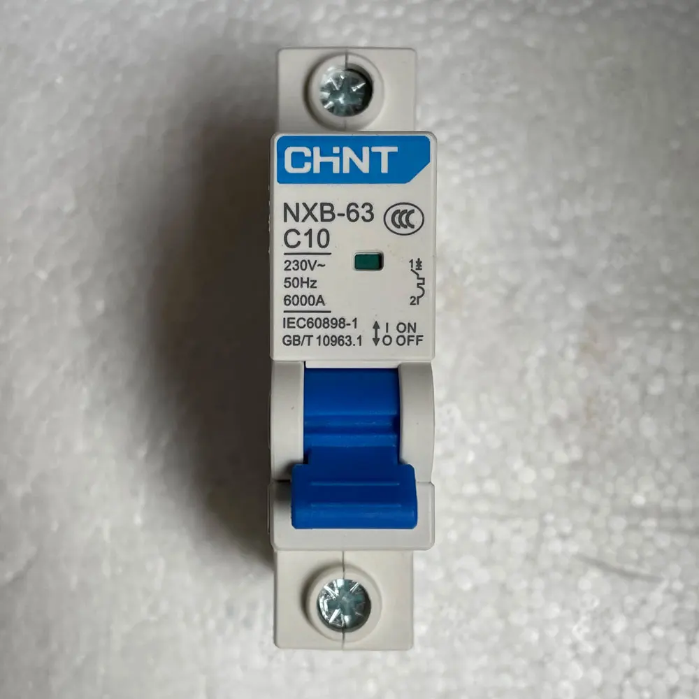 Chint NXB-63 Mini Circuit Breaker 1P 2P 3P 4P C1 C2 C3 C4 C6 C10 C16 C20 C25 C32 C40 C50 C63 Chnt MCB