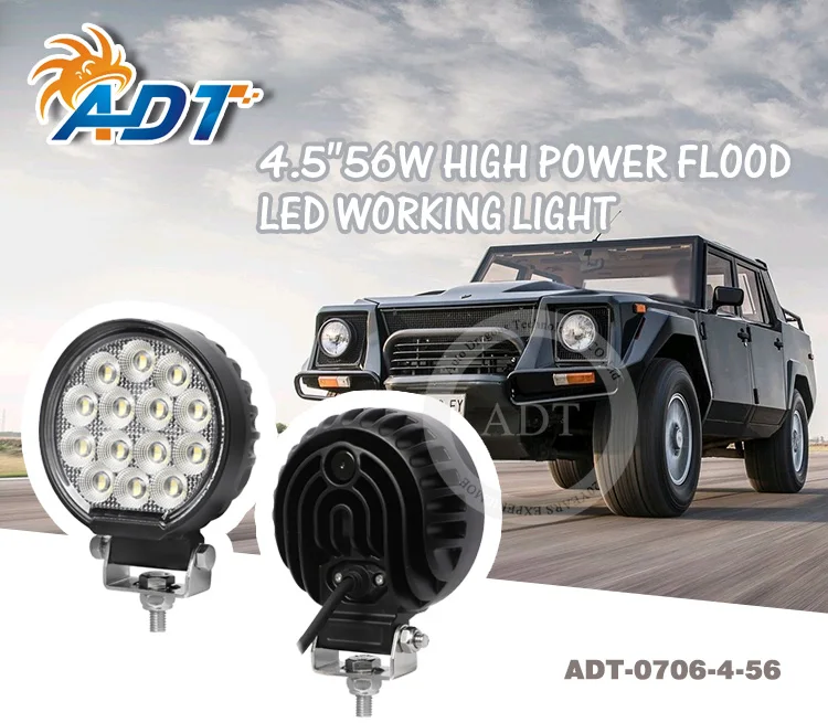 Adt Led Sign Light ADT Tractor Truck 56w Led Light Pods 9-32V 56 High Power Super White ...