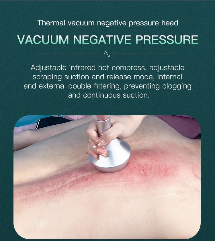 Cavitation Machine 9 in 1 Body Slimming Therapy Machine Desktop 80K Multi-Function Negative Pressure Cavitation Beauty Machine