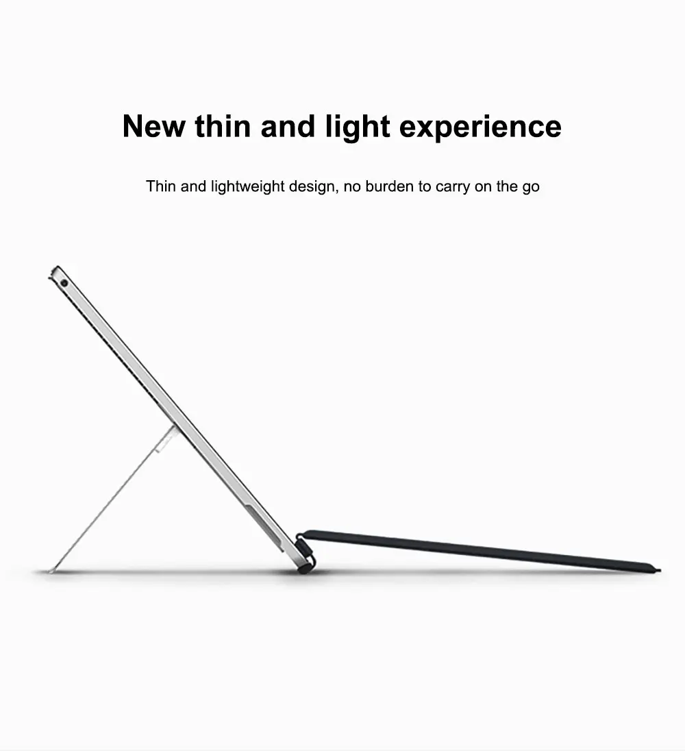 product magic keyboard for microsoft surface type intelligent double sided clip magnetic adsorption advanced technology pbk201 laudtec-5