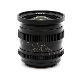 SLR Magic 12mm F2.8 APS-C Wide Angle Cine Cinema Prime Lens MF / Manual Focus for  E-mount,  X-mount detail image