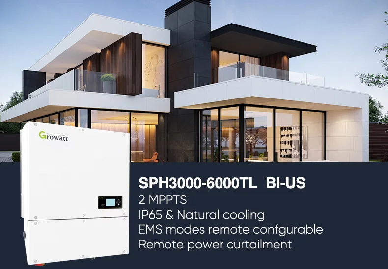 Growatt Split Phase Solar Inverter 3kw 4kw 5kw 6kw Off Grid Inverter SPH 3000~6000TL BL-US Hybrid Solar Inverter supplier