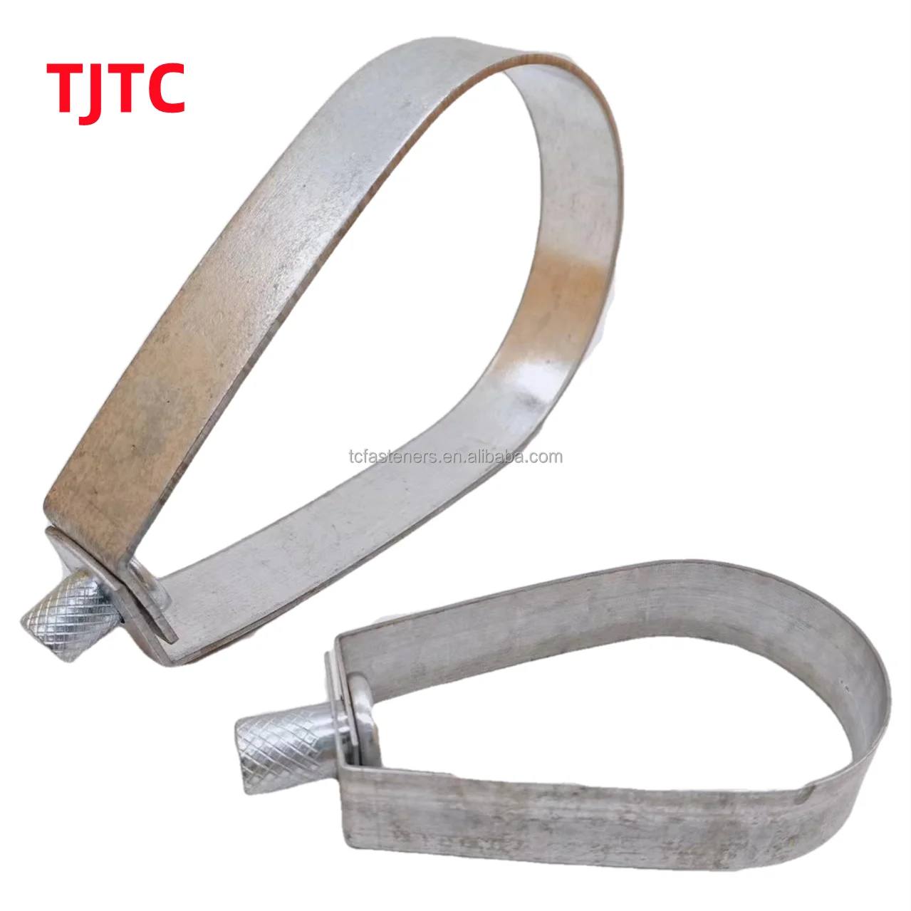 Pear Pipe Fastener Clamp for Loop Hanger 1/2-8" Swivel Pear Pipe ...