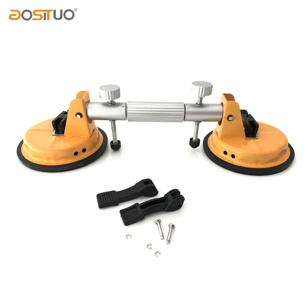 Glass Setter Adjustable Seam Setter Vacuum Double Heavy Duty Suction Cup Granite ...