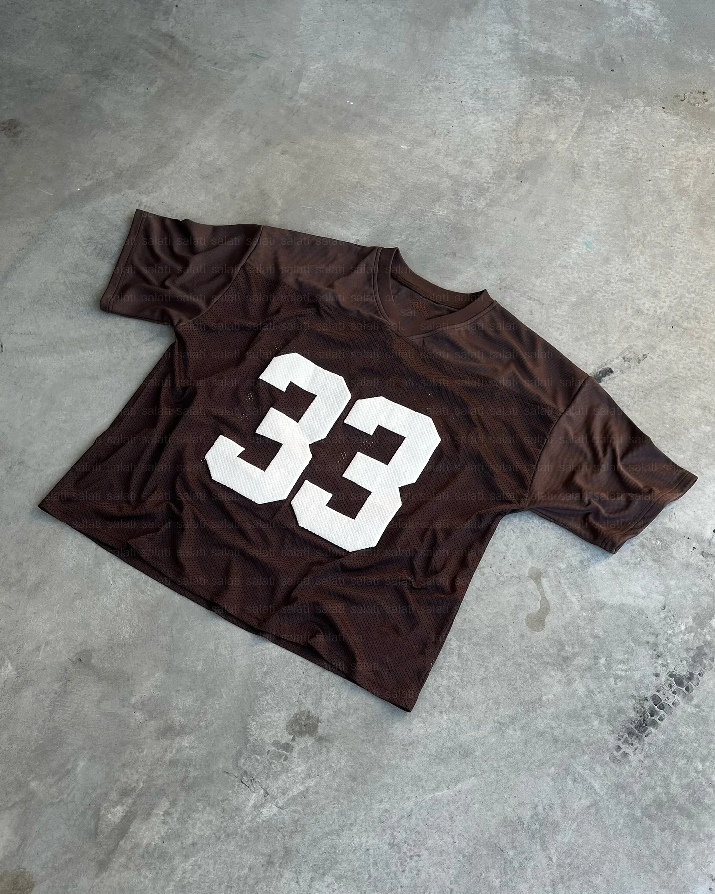 Custom V Neck Quick Dry Heavyweight Boxy Puff Printing T Shirts Mesh Soccer Baseball Basketball Football Jersey T-shirts for Men gallery 3