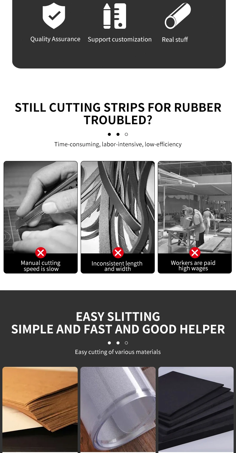 20 Cm/30 Cm Width Cutter Mini Leather Strap Cutting Machine For Cutting