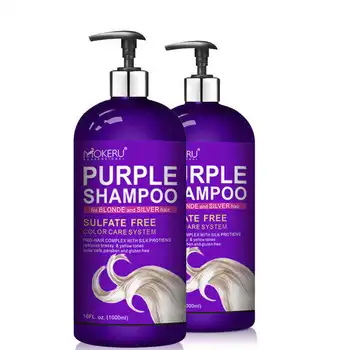 Shampoo Made in China All Natural Purple Shampoo Hair Treatment Biotin and Collagen Shampoo OEM Customized