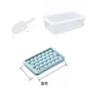 Blue*Large--1-ball ice tray + ice box + ice shovel