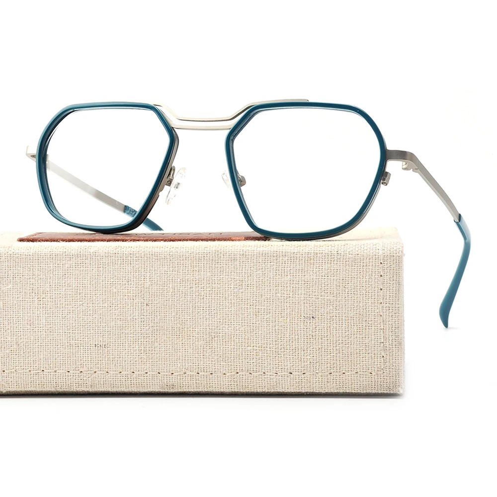 2022 Men Style  High End Quality Optical Glasses Europe Trendy Design Hot Sale Eye Frame
