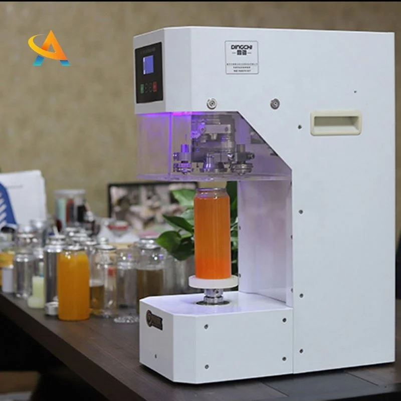 High Quality Can Electric Sealing Machine for Plastic Bottles Easy Open End