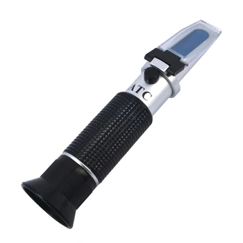 Mail Free Shipping!!! RHA-200ATC Hand-held Antifreeze coolant Battery Refractometer, Cleaning Fluids Refractometer