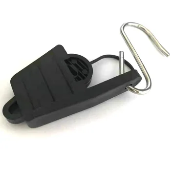 Outdoor Optical Fiber Cable Insulated Tension Clamp Plastic Clamp for WiFi 3G GPRS TCP Fiber Optic Tool Fiber Optic Equipment