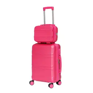 Colorful Material Travel Luggage Bag Abs Luggage Set Wholesaler Hard Case Suitcase Travel Luggage Set for Outdoor