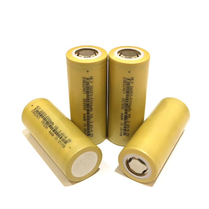 Batterie rechargeable 26650 5000mAh 3,6V Lithium Li-ion