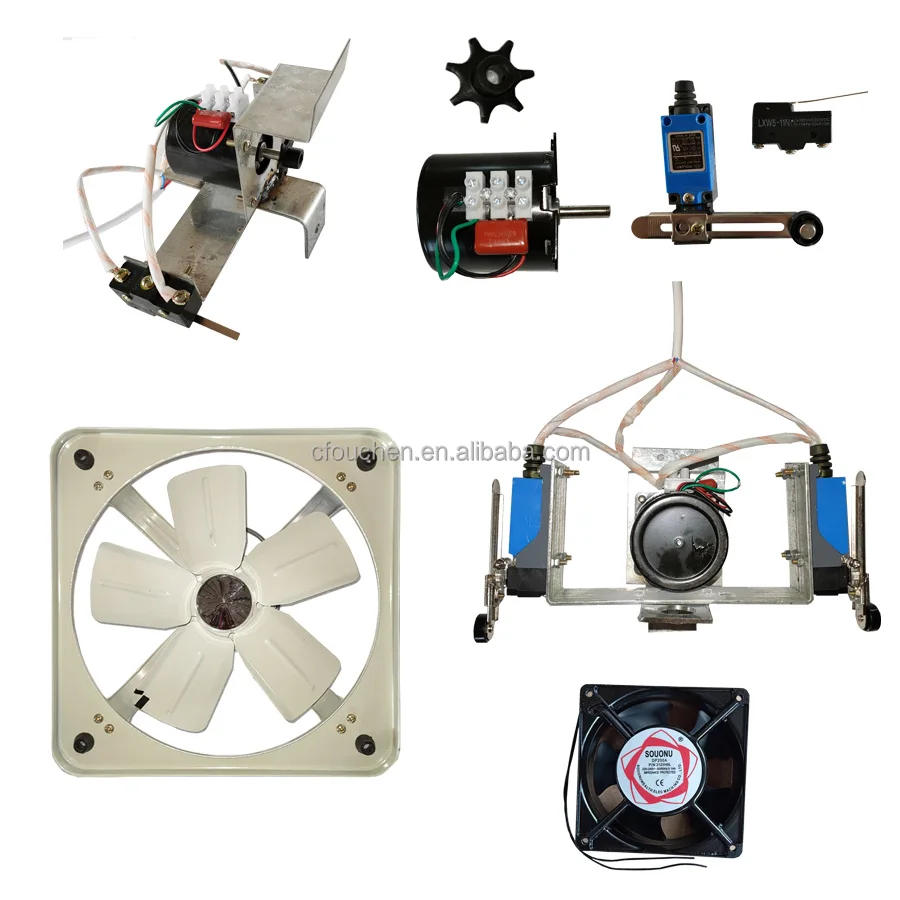 Low Noise Circulation Fan, 220V, Iron and copper - detail 14