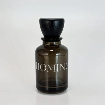 Elegant Transparent Thick Bottom Perfume Bottle Customized Spray 50ml 100ml Empty Crystal Glass Bottle