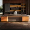 Madera ahumada + gris hierro