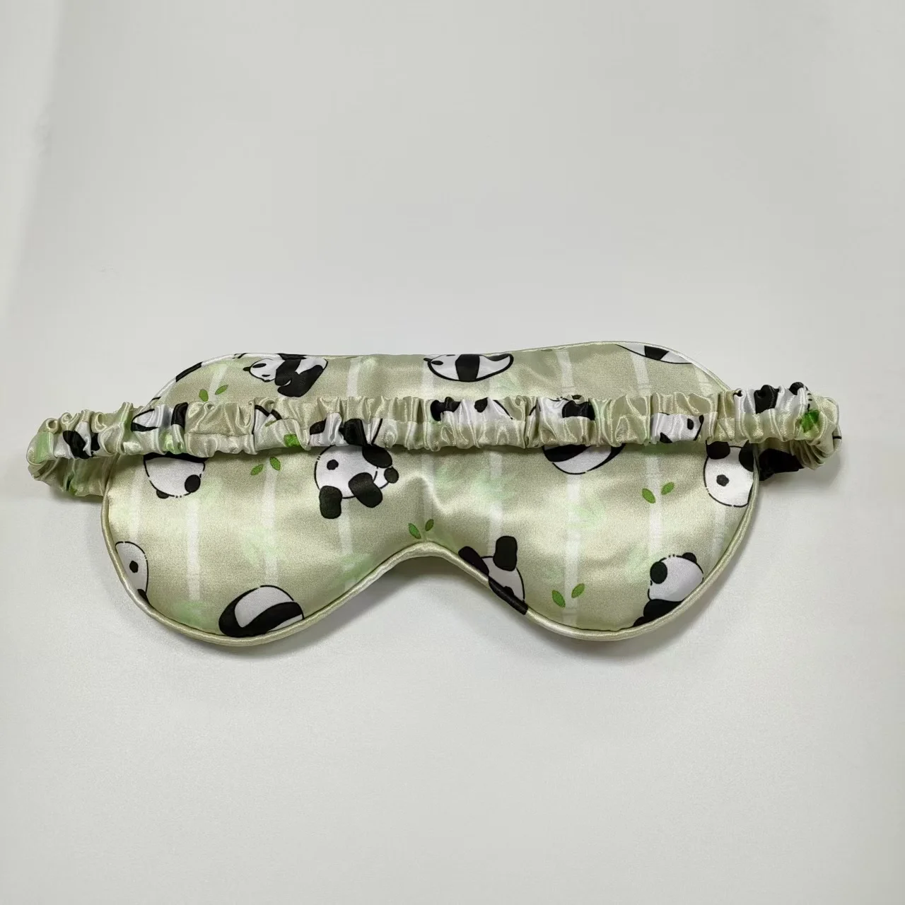 High Quality Adorable Panda Pattern Eye Mask 100% Polyester Blackout Sleeping Mask Comfortable