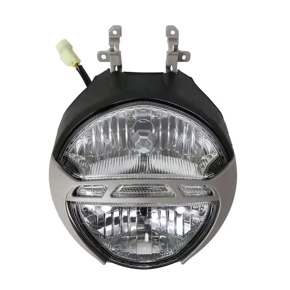 1PCS LEDヘッドライトフロントランプアセンブリ、Ducati Monster 695