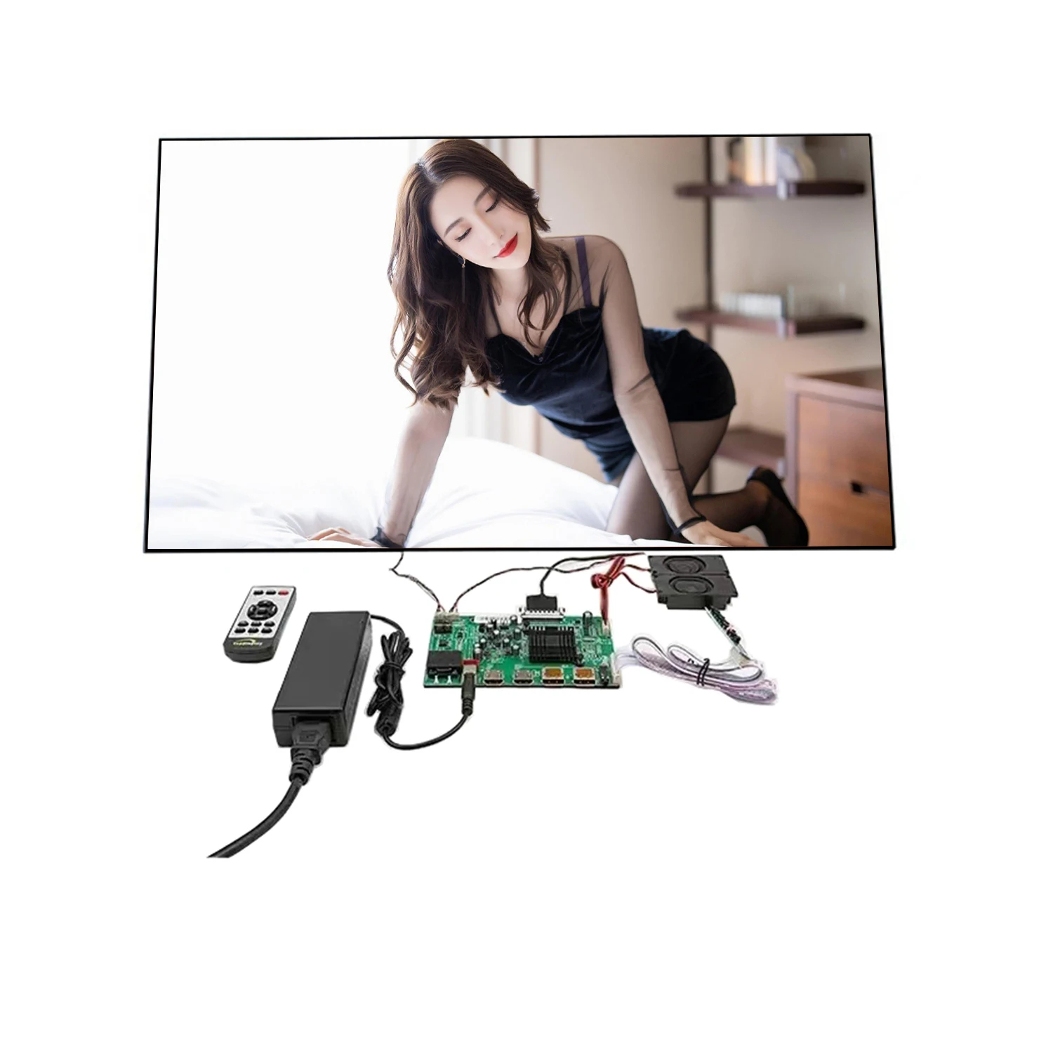 27-дюймовый 4K TFT LCD-модуль BOE MV270QUM-N50 с разрешением 3840×2160 (RGB) и контроллерной платой LCD RTD279513 V1.0, комплект LCD