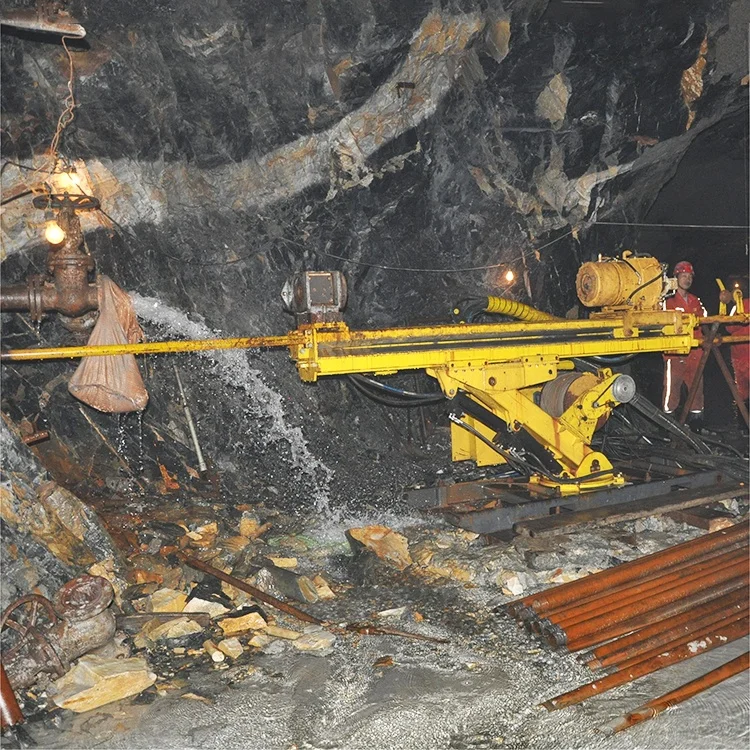 Professional Hydraulic Underground Drilling Machine Core Mine Tunnel Drilling Rig Portable Tunnel Rock Drilling