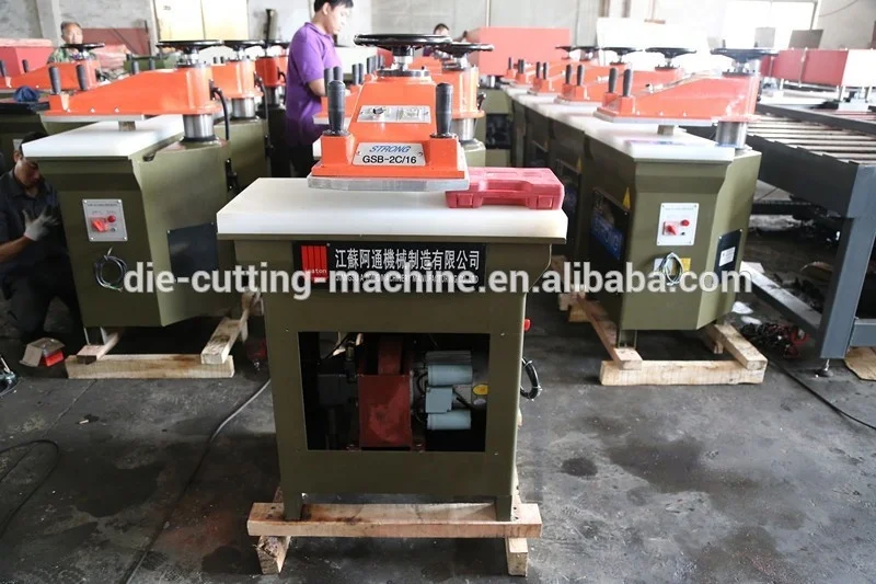 Swing Arm Fabric swatch Cutters Die Cutting Machine