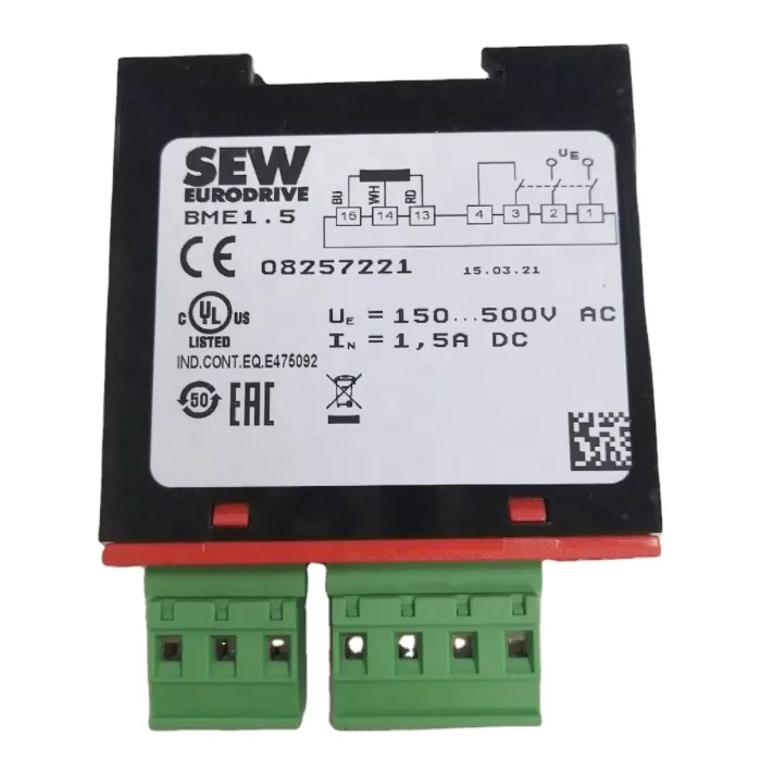 SEW Eurodrive BGE1.5 8253844 - Modulo Di Controllo Industriale, Nuovo (Condizioni Eccellenti, Imballo Aperto)