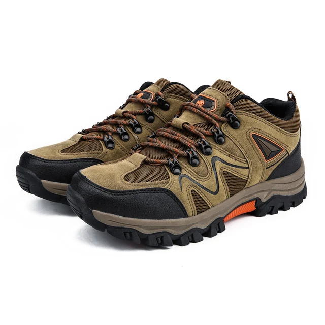 Wholesale New Casual Hiking Shoes Waterproof Mountain Climbing Shoes Big Size Anti Slip Outdoor Hiking Boots
